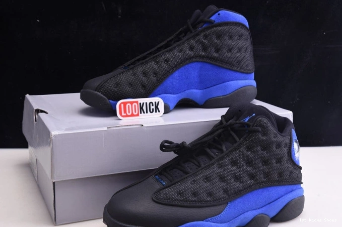 1st Kicks Jordan Royal Retro Hyper 414571-040 13 Black 0810